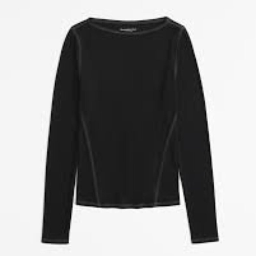 Ladies Long-Sleeve Featherweight‎ Rib Top